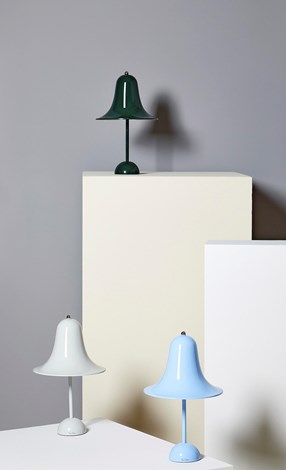 Pantop ø23 Bordlampe Light Blue