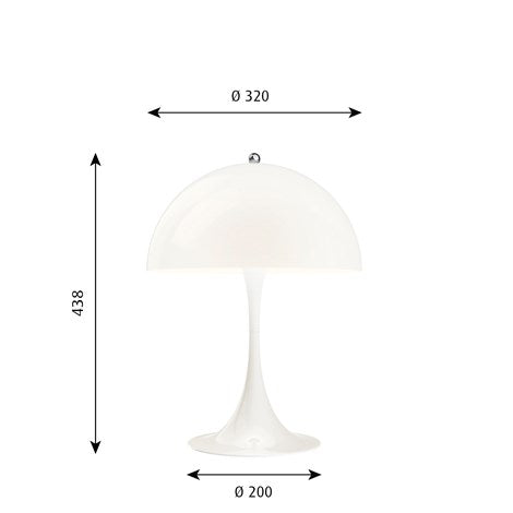 Panthella bordlampe 320
