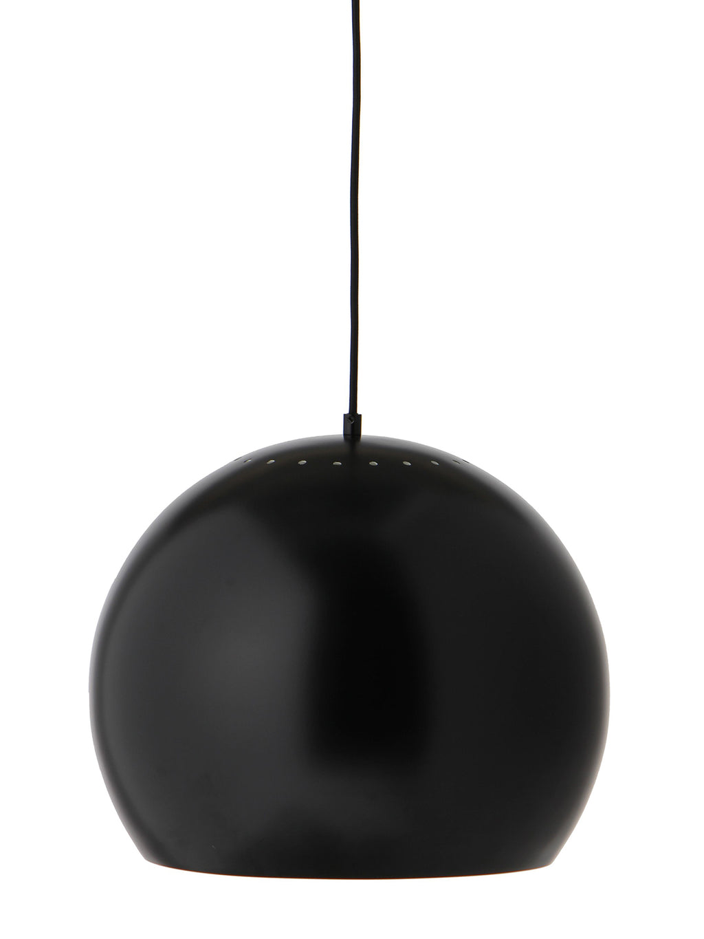 Ball Pendel Mat Sort Ø40