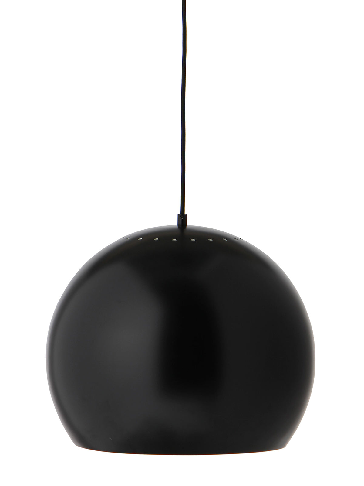 Ball Pendel Mat Sort Ø40