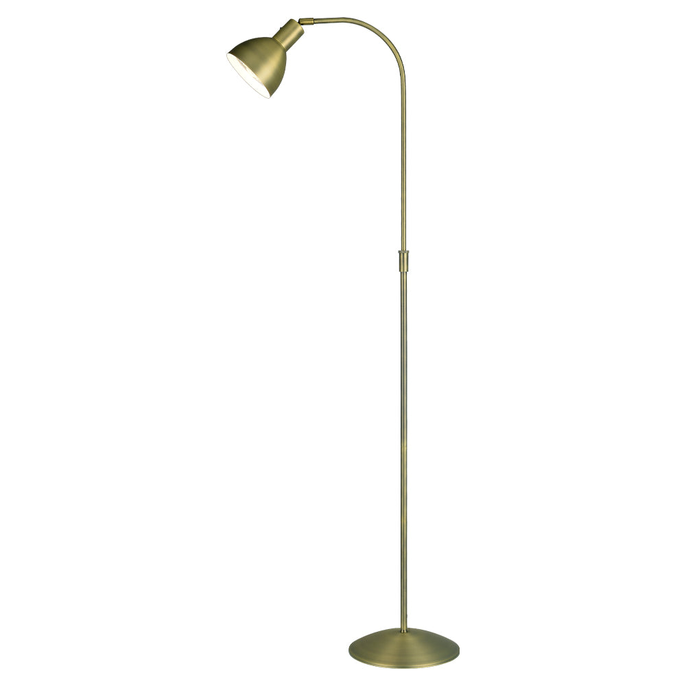 Angora gulvlampe - Antik Messing