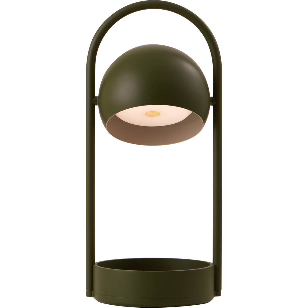 BALL OLIVEN GRØN ONE LYSKILDE PORTABLE LAMPE