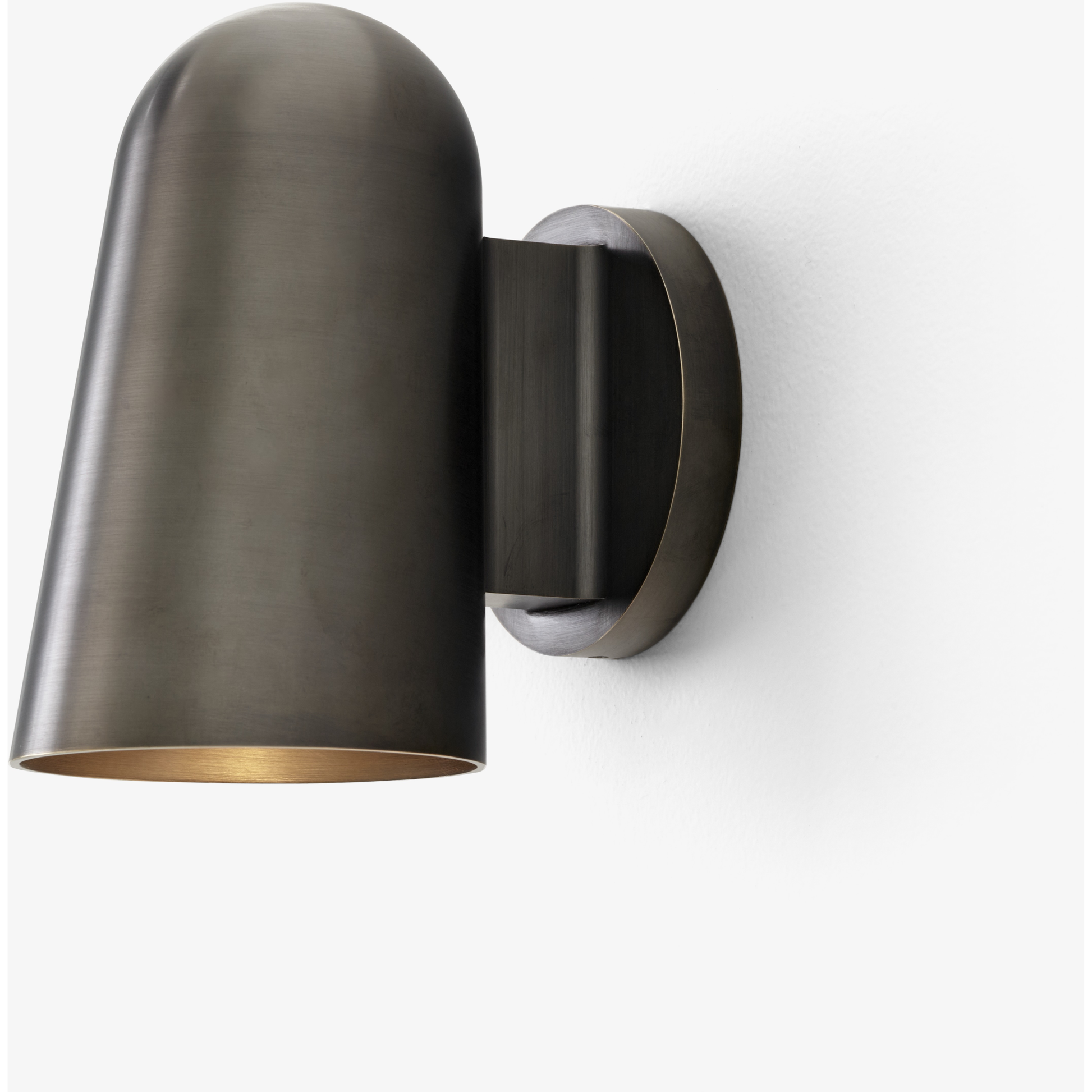 SOLID SC105 BRONZED MESSING UDENDØRS VÆGLAMPE