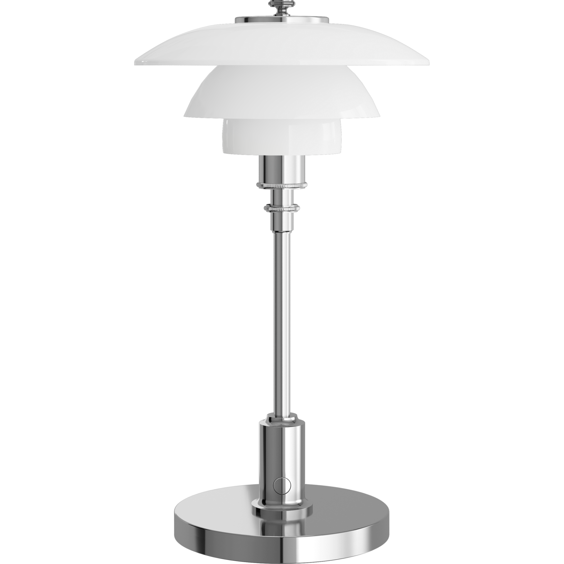 LOUIS POULSEN PH 1/1 LED CHROME PORTABLE LAMPE