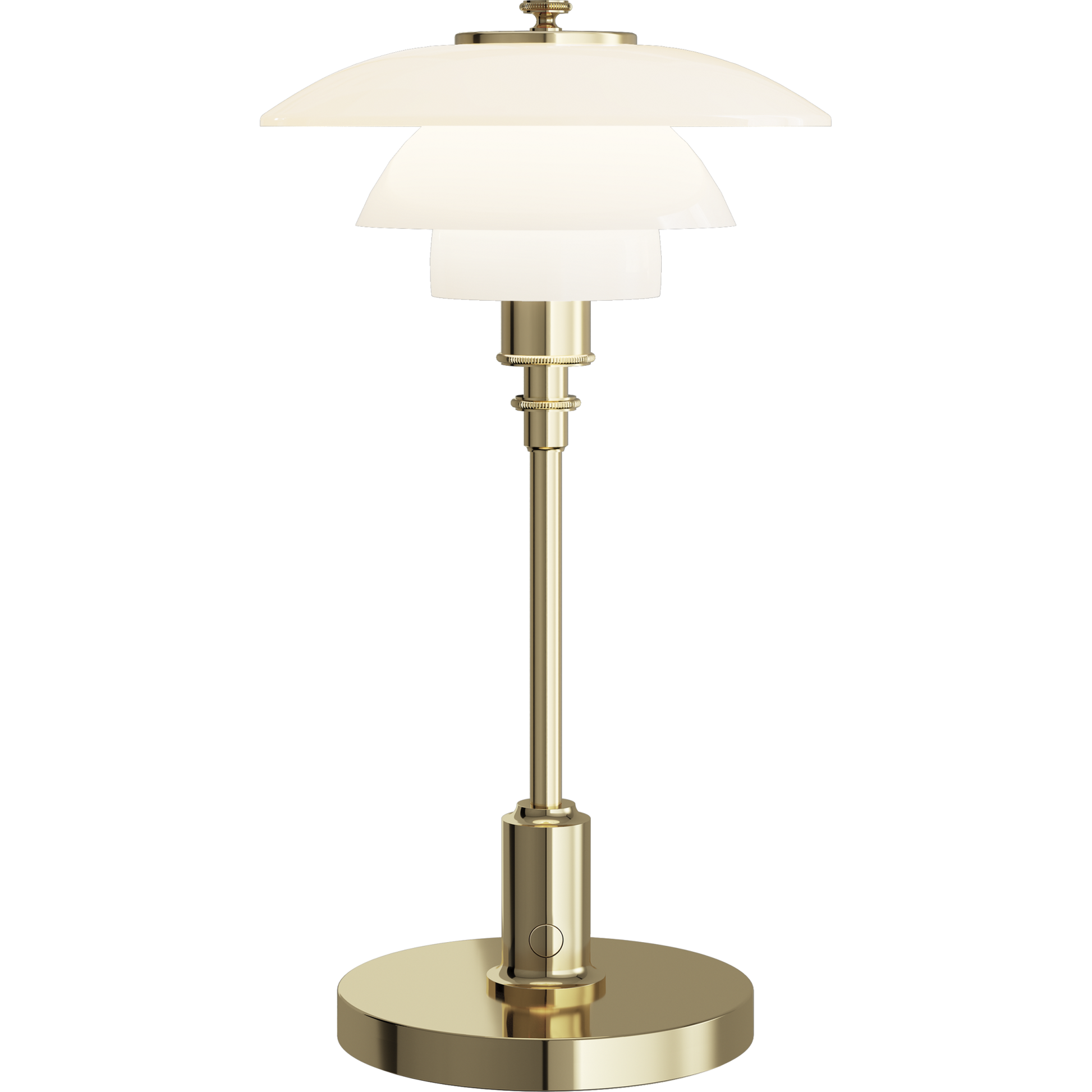 LOUIS POULSEN PH 1/1 LED BRASS PORTABLE LAMPE