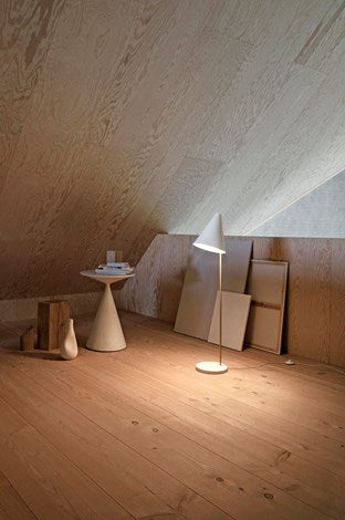 Mosaik Gulvlampe Hvid