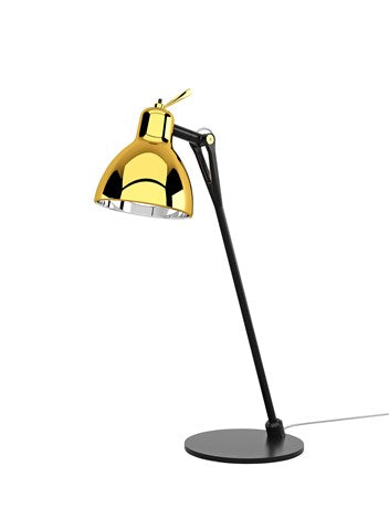 Luxy glam T0 bordlampe sort/guld
