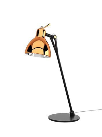 Luxy glam T0 bordlampe sort/kobber