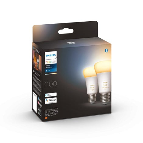 Philips Hue Ambiance E27 2 pak