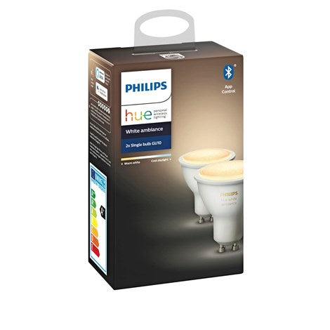 Philips Hue Ambiance GU10 2 pak