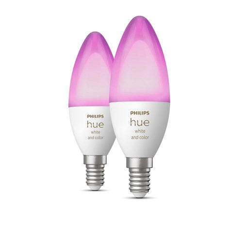 Philips Hue Color E14 Kerte 2 Pak