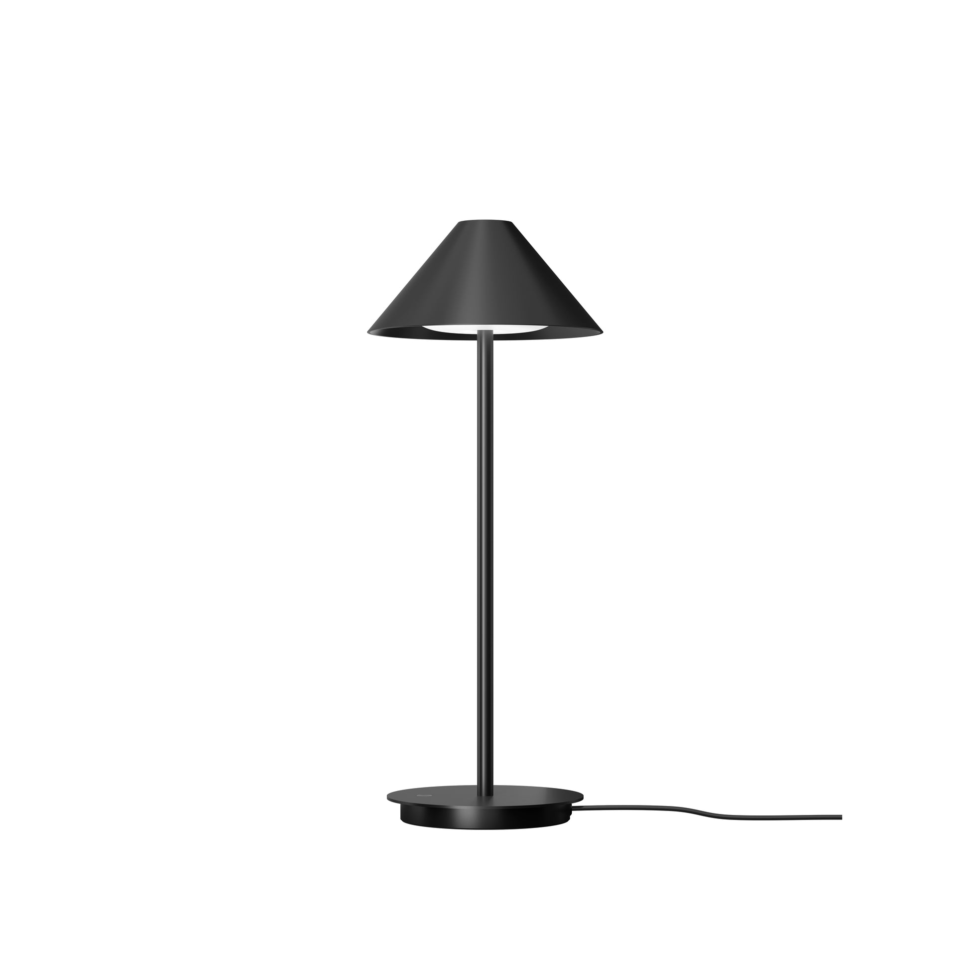 Keglen Bordlampe 175 3000K Base Sort