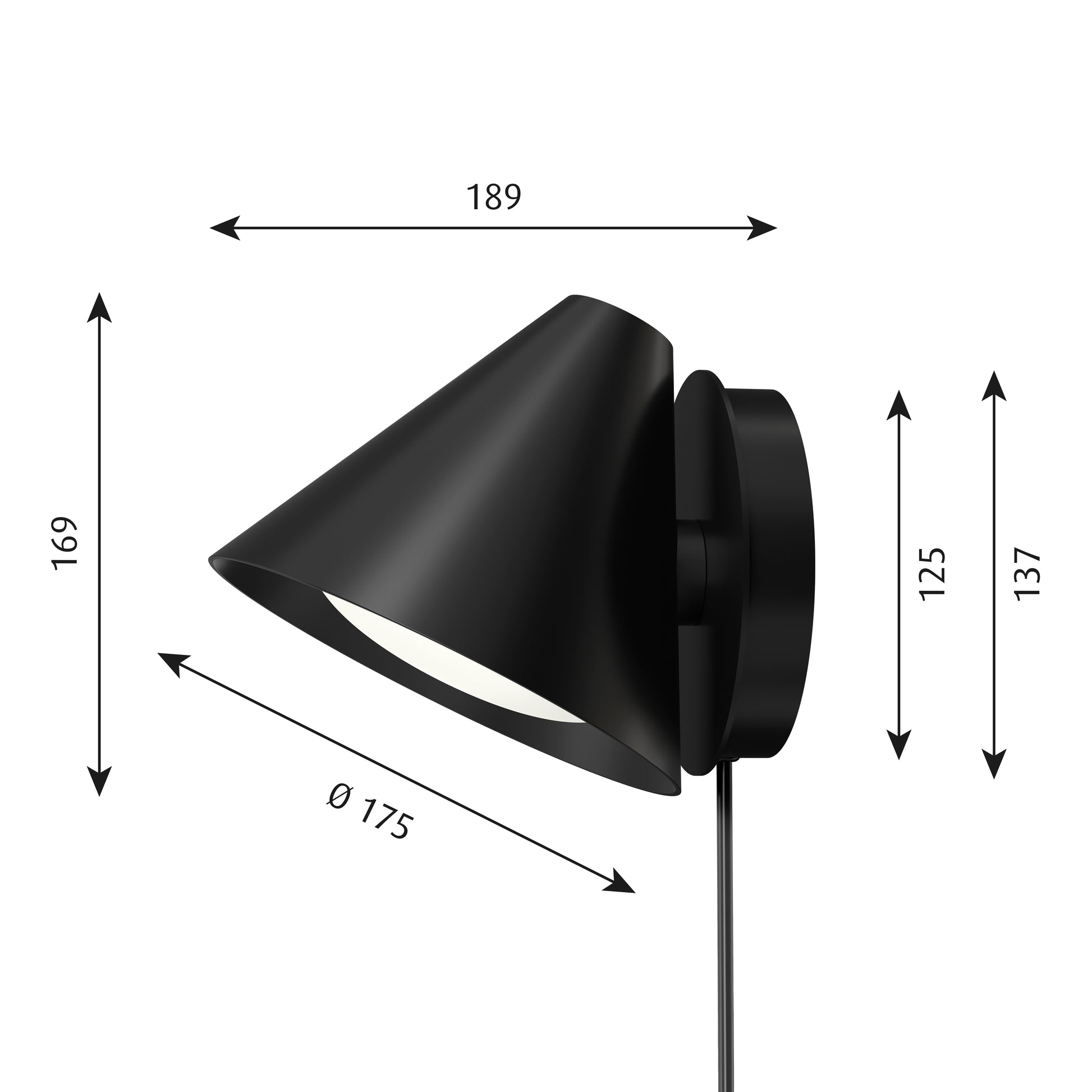 Keglen Væg D2W