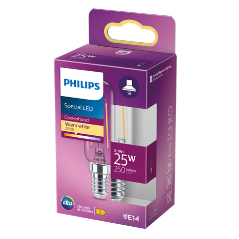 Philips Køleskabspære E14 25W