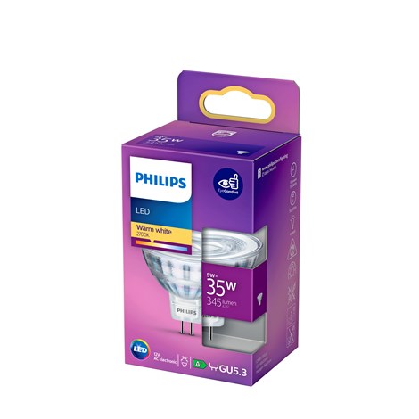 Philips LED GU5,3 5W Glas