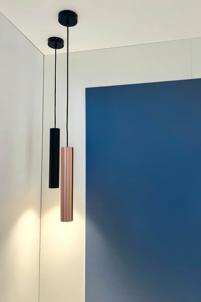 Tube flex pendel Rosegold
