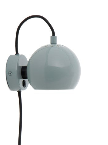Ball Væglampe Blank Mint