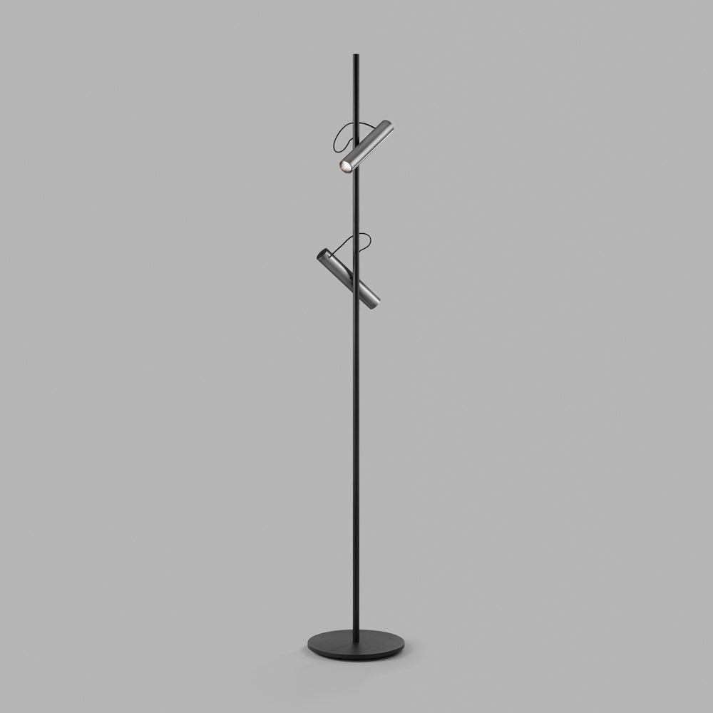 Spirit F1 Gulvlampe Sort Titanium