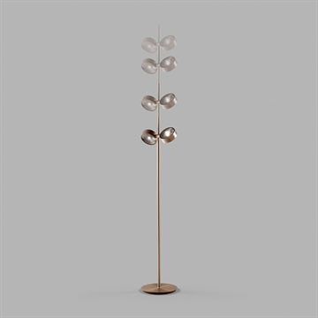 ORBIT GULVLAMPE LED ROSE GOLD