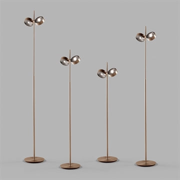 ORBIT GULVLAMPE LED ROSE GOLD