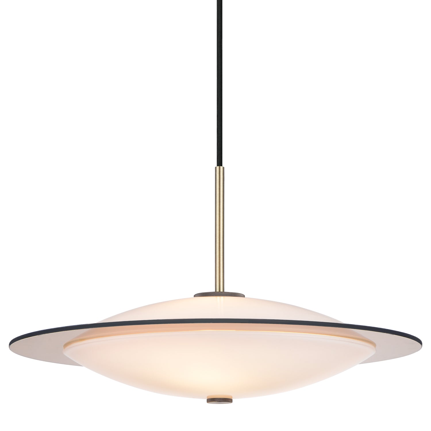 Orbit Pendant Ø40cm - opal/Antique