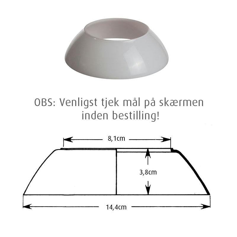 PH 3/2, Glas mellemskærm