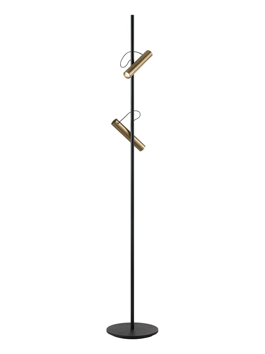 Spirit F1 Gulvlampe Brass
