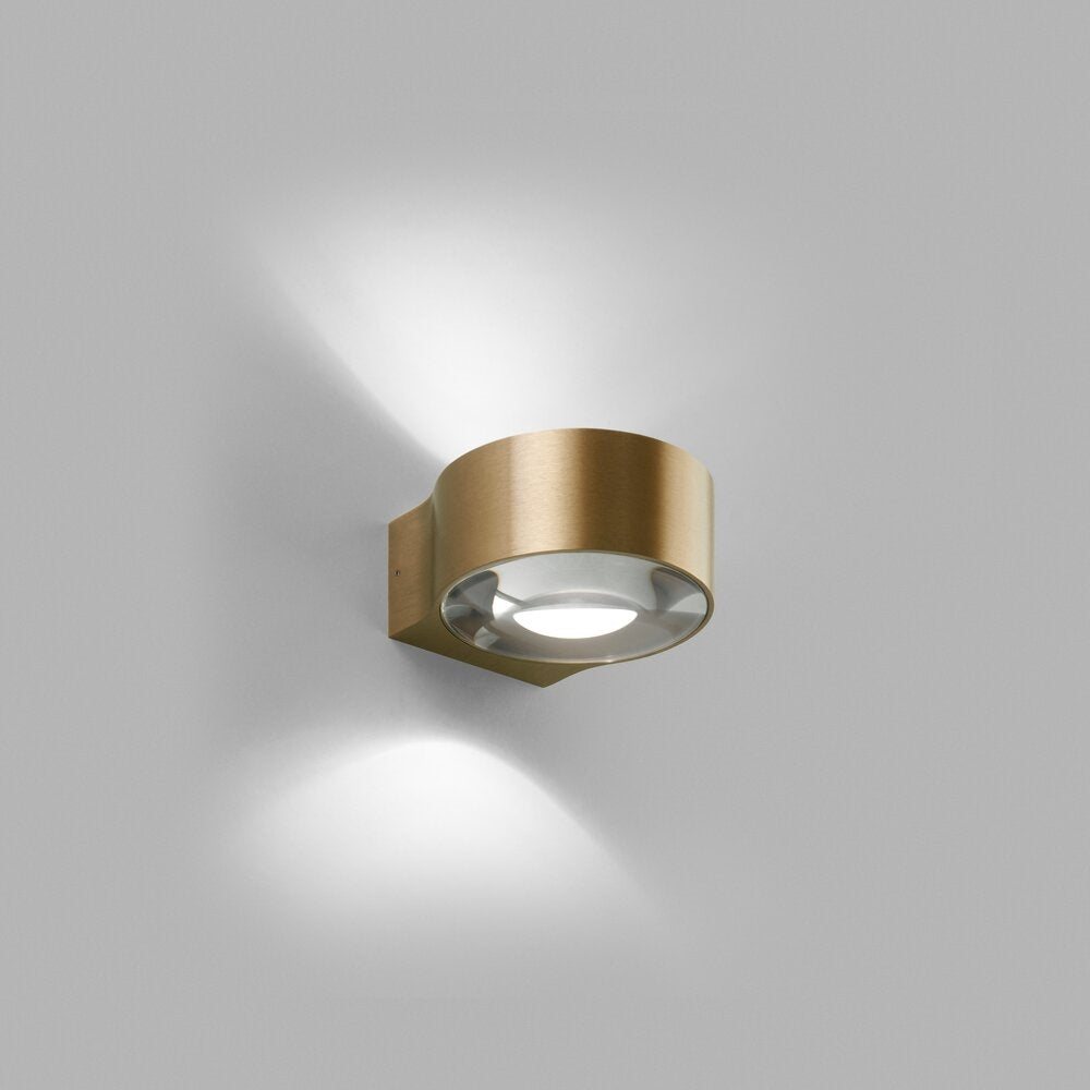 Orbit væg mini 2700k messing