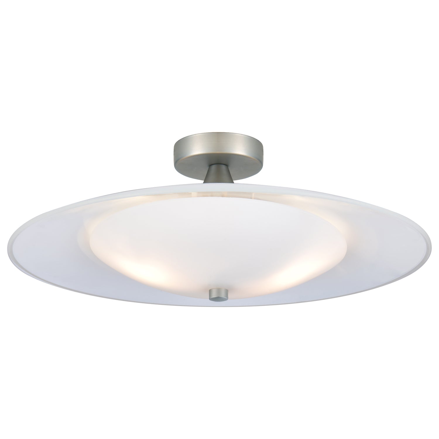 Baroni loft Ø46 Opal/Alu