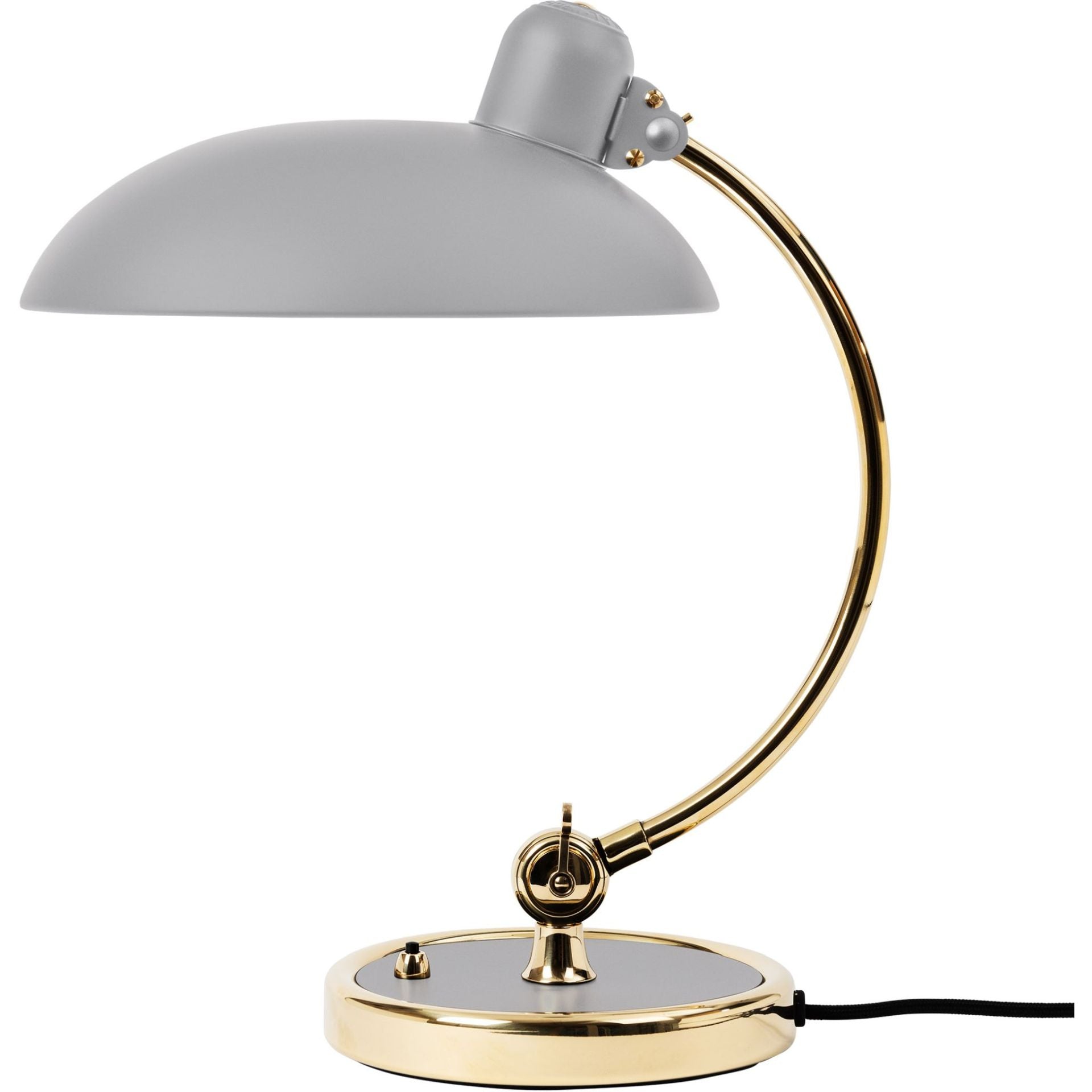 Kaiser Idell 6631 bordlampe grå/messing