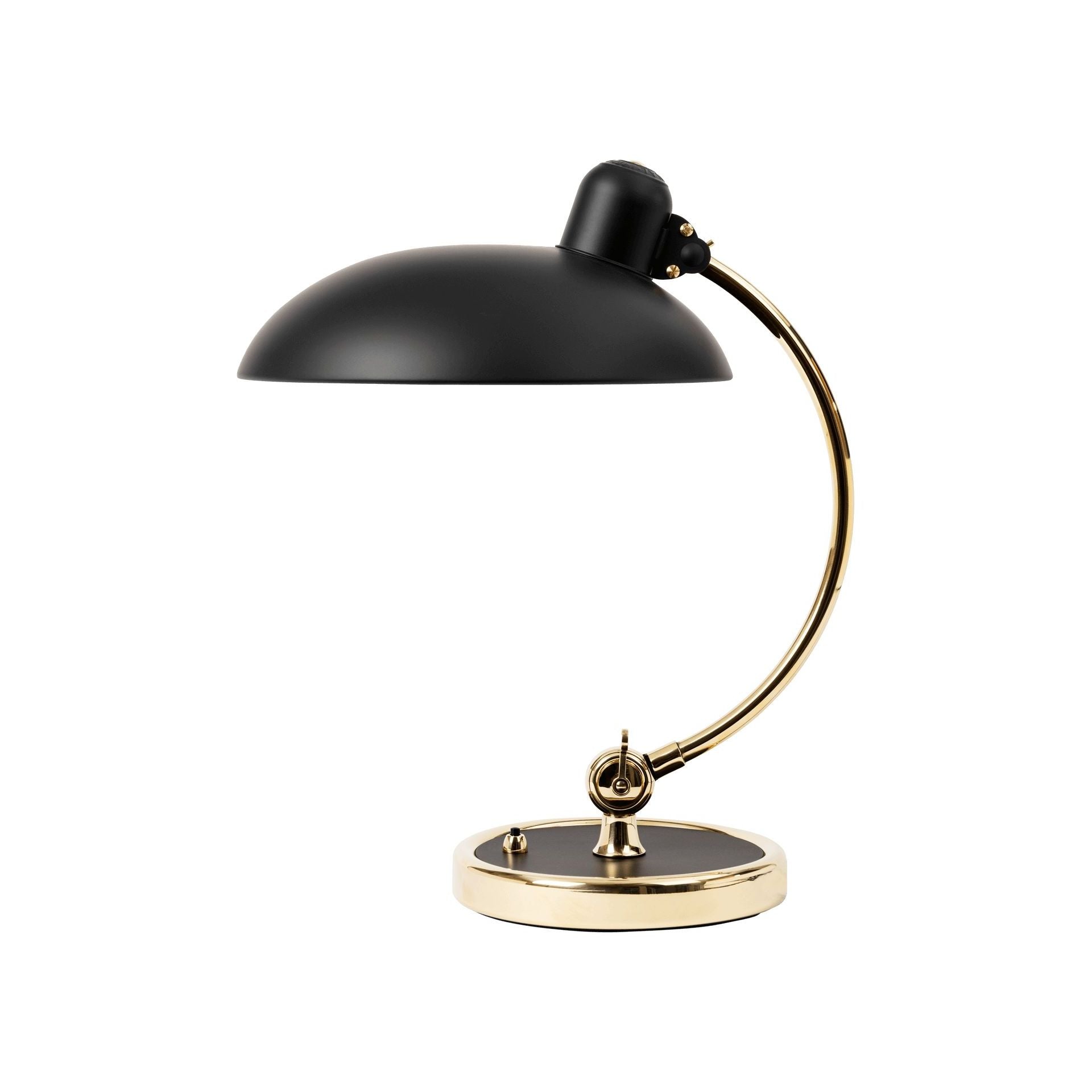 Kaiser Idell 6631 bordlampe sort/messing