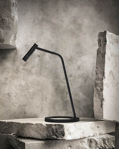 Antidark T1 bordlampe sort