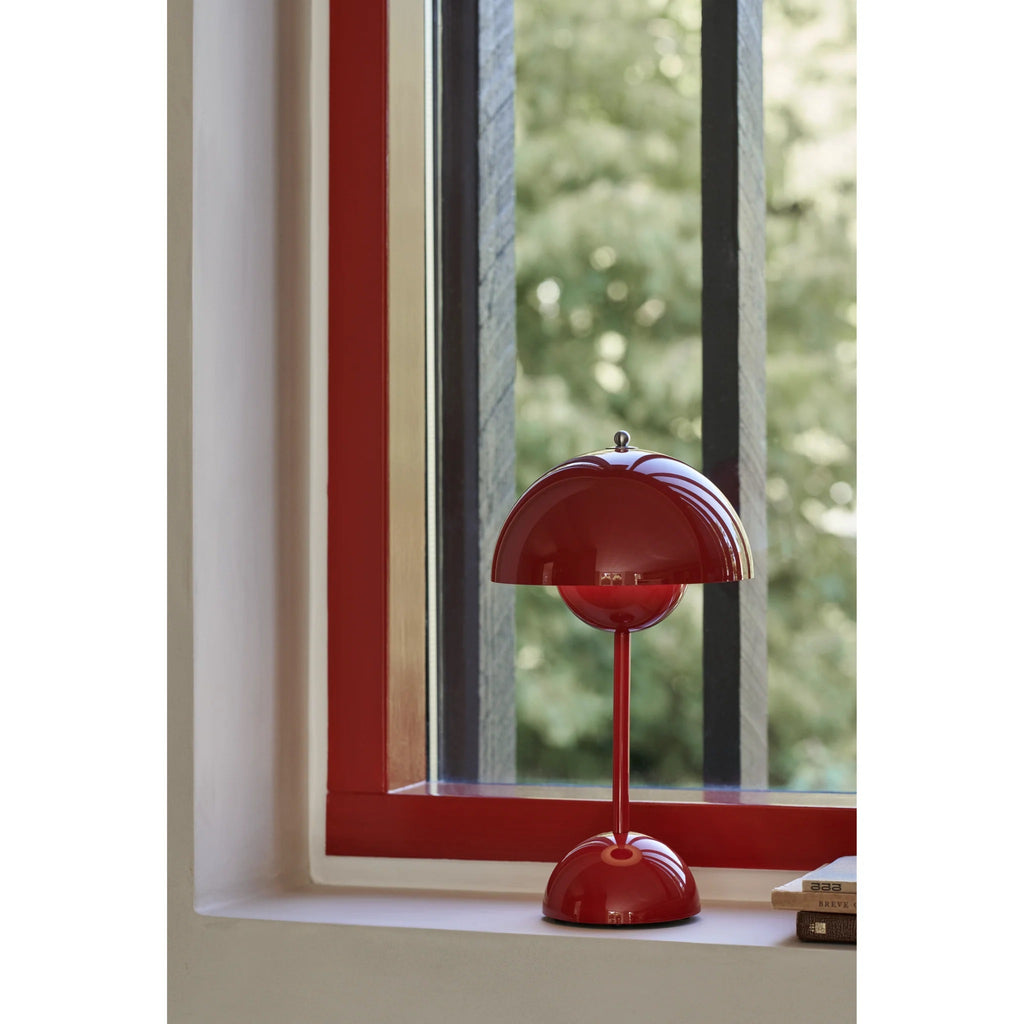 Flowerpot VP9 Portable vemilion rød