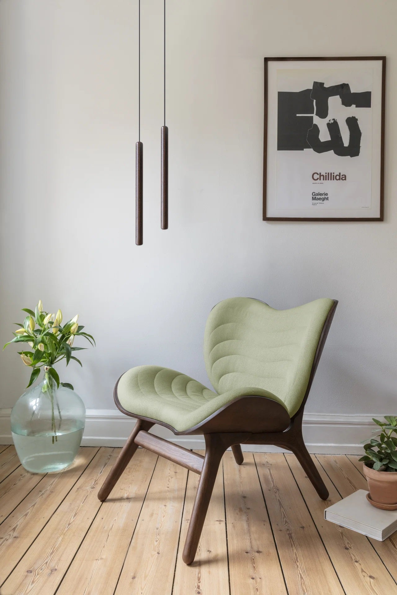 Chimes mørk eg H44 pendel