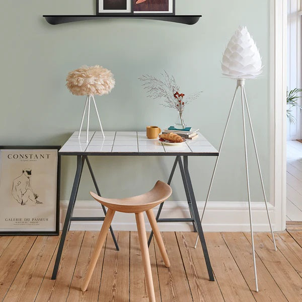 Tripod floor hvid lampestander
