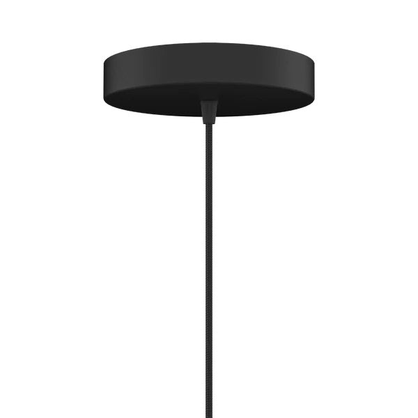 Rosette sort baldakin E27