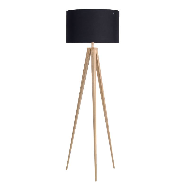 Paso gulvlampe eg/sort