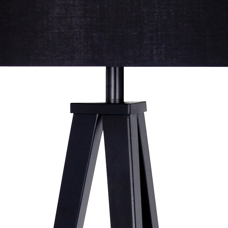 Paso gulvlampe sort/sort