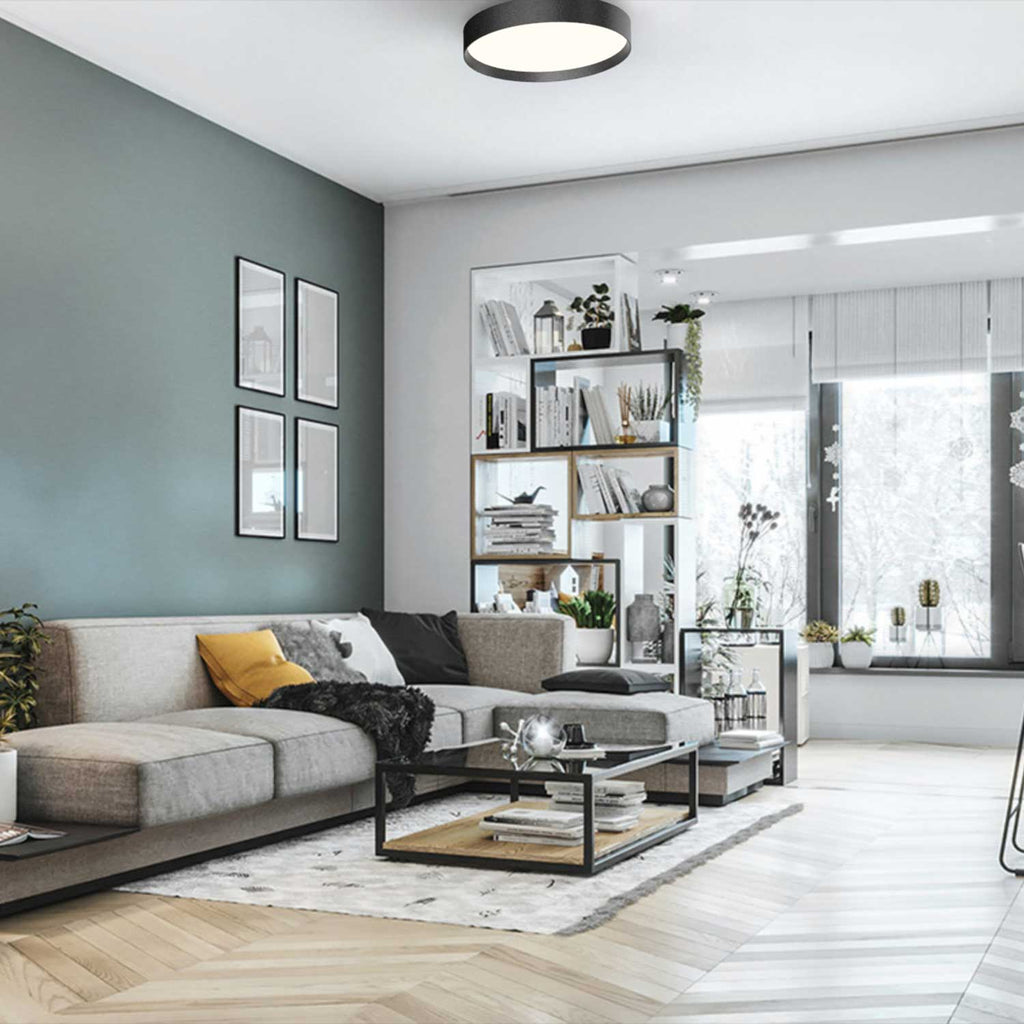 Lucia Ø45 sort plafond