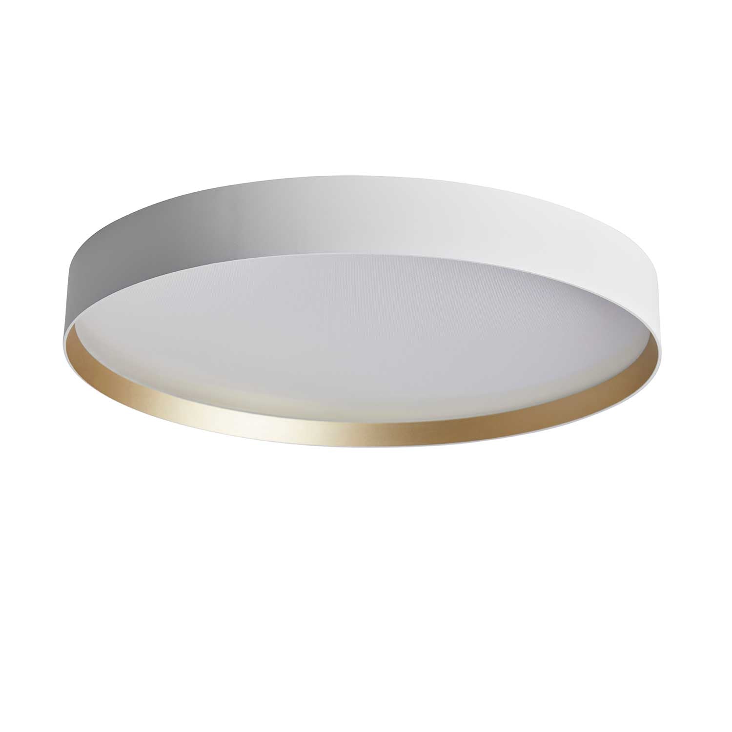 Lucia Ø60 hvid/guld plafond