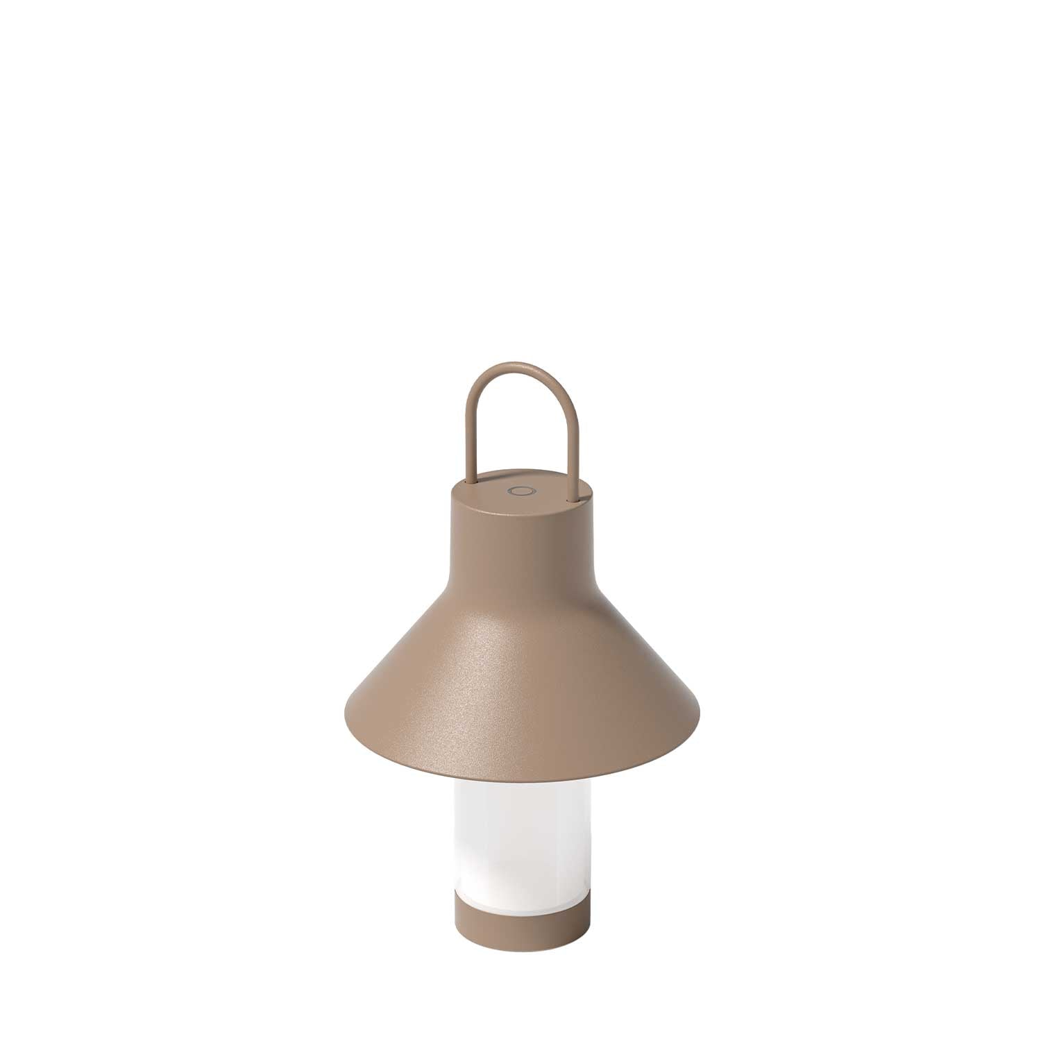 Shadow Small gråbeige bordlampe