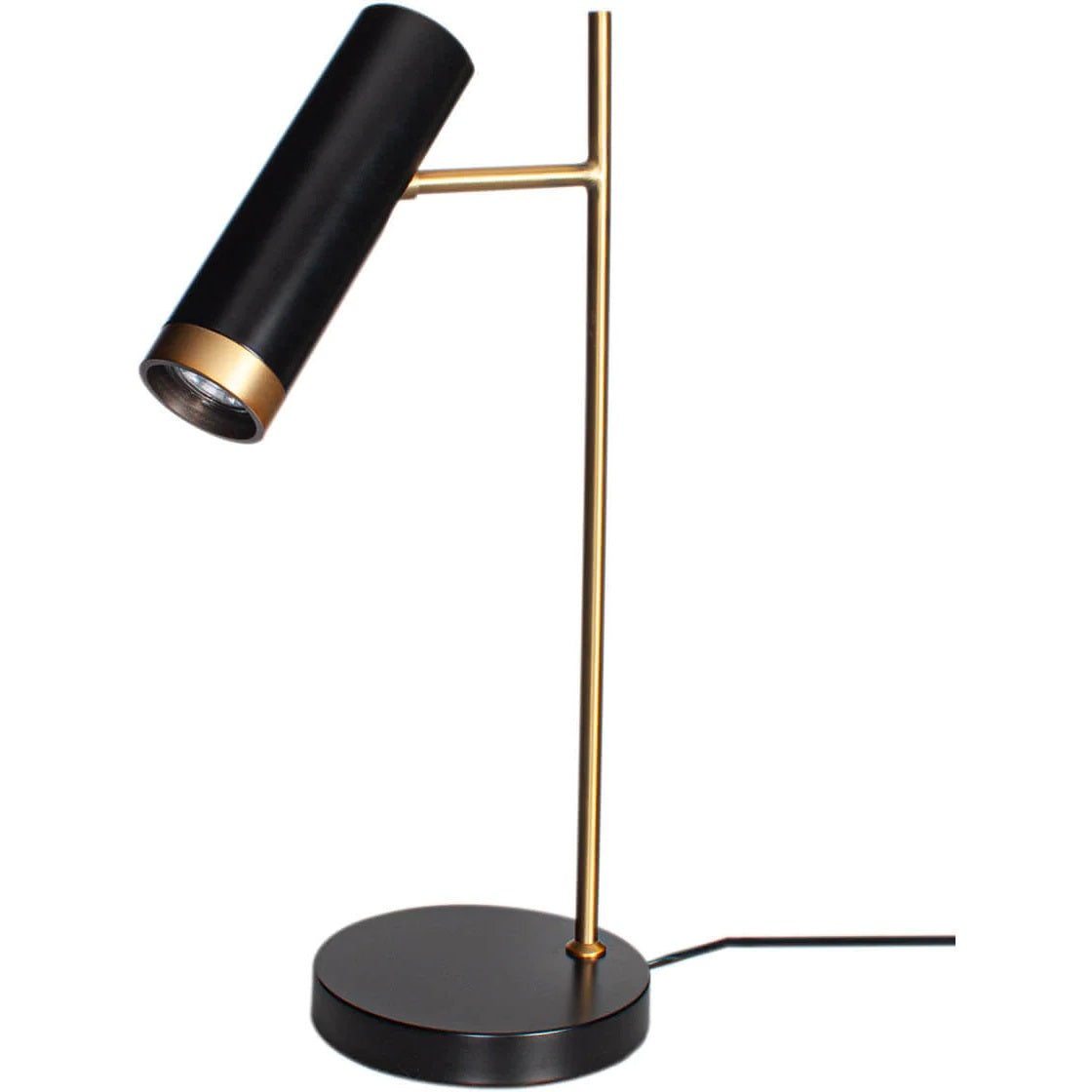 Puls mat sort bordlampe