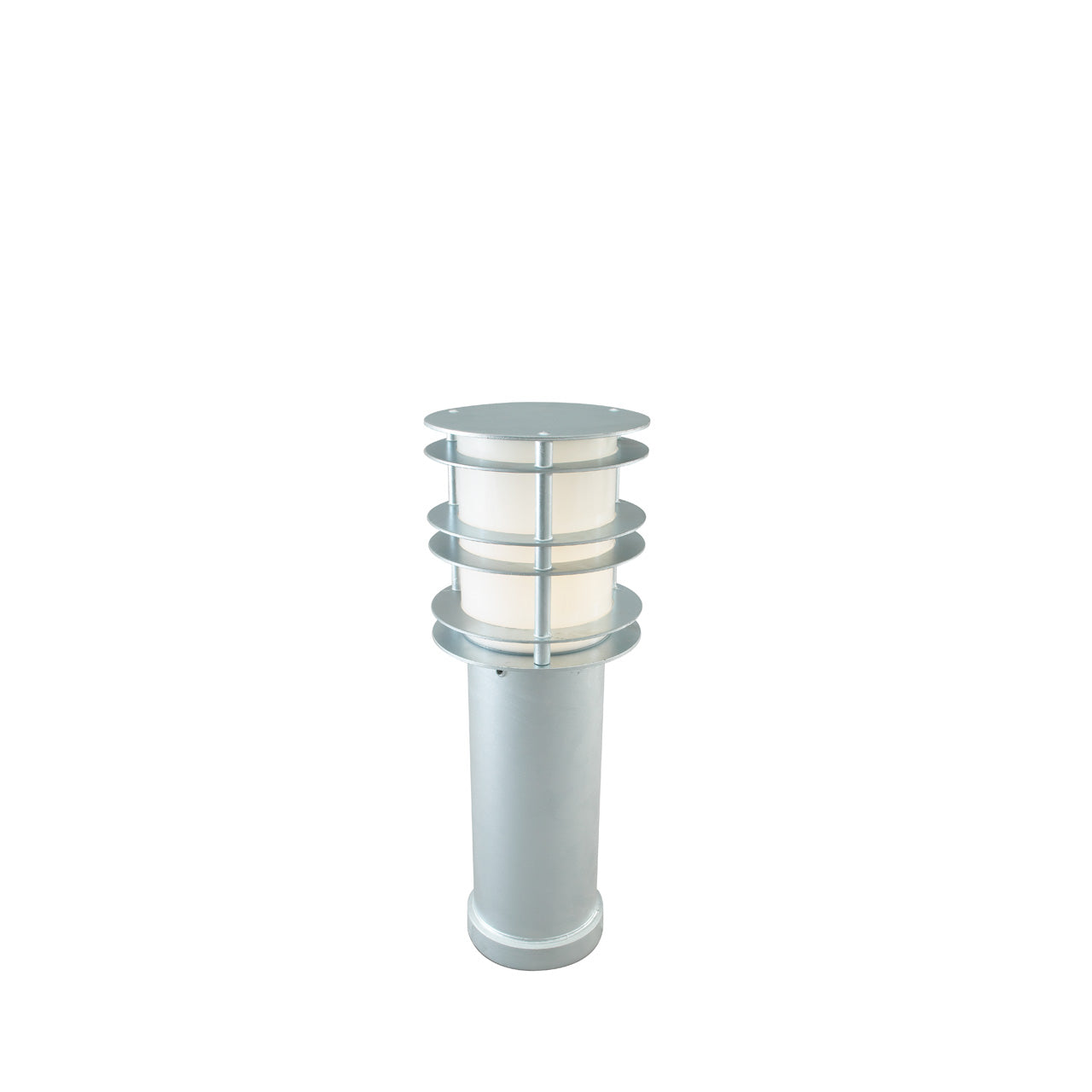 Stockholm 1260 LED galvaniseret/opal pullert