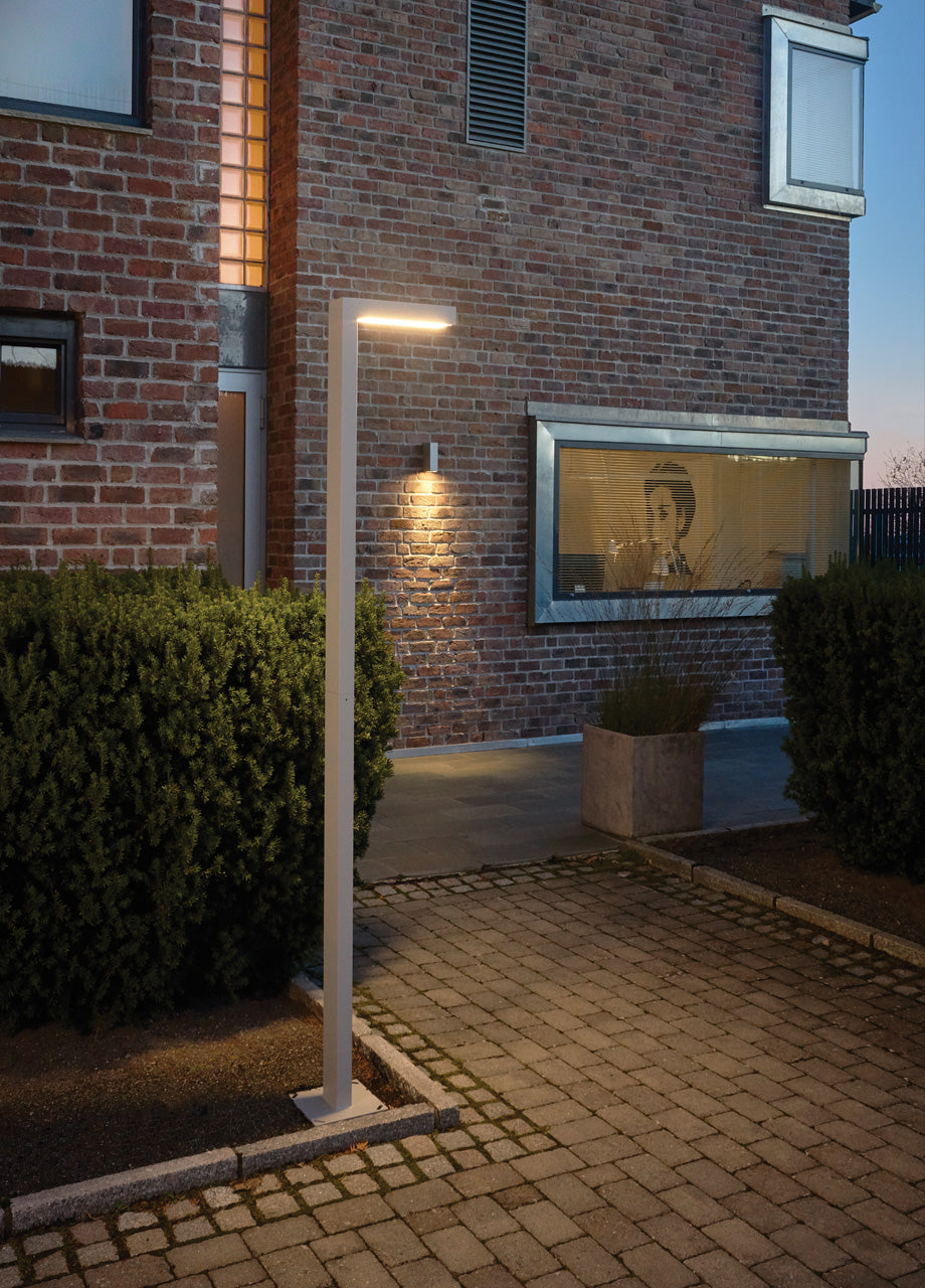 Asker 1360 LED aluminium stolpelampe
