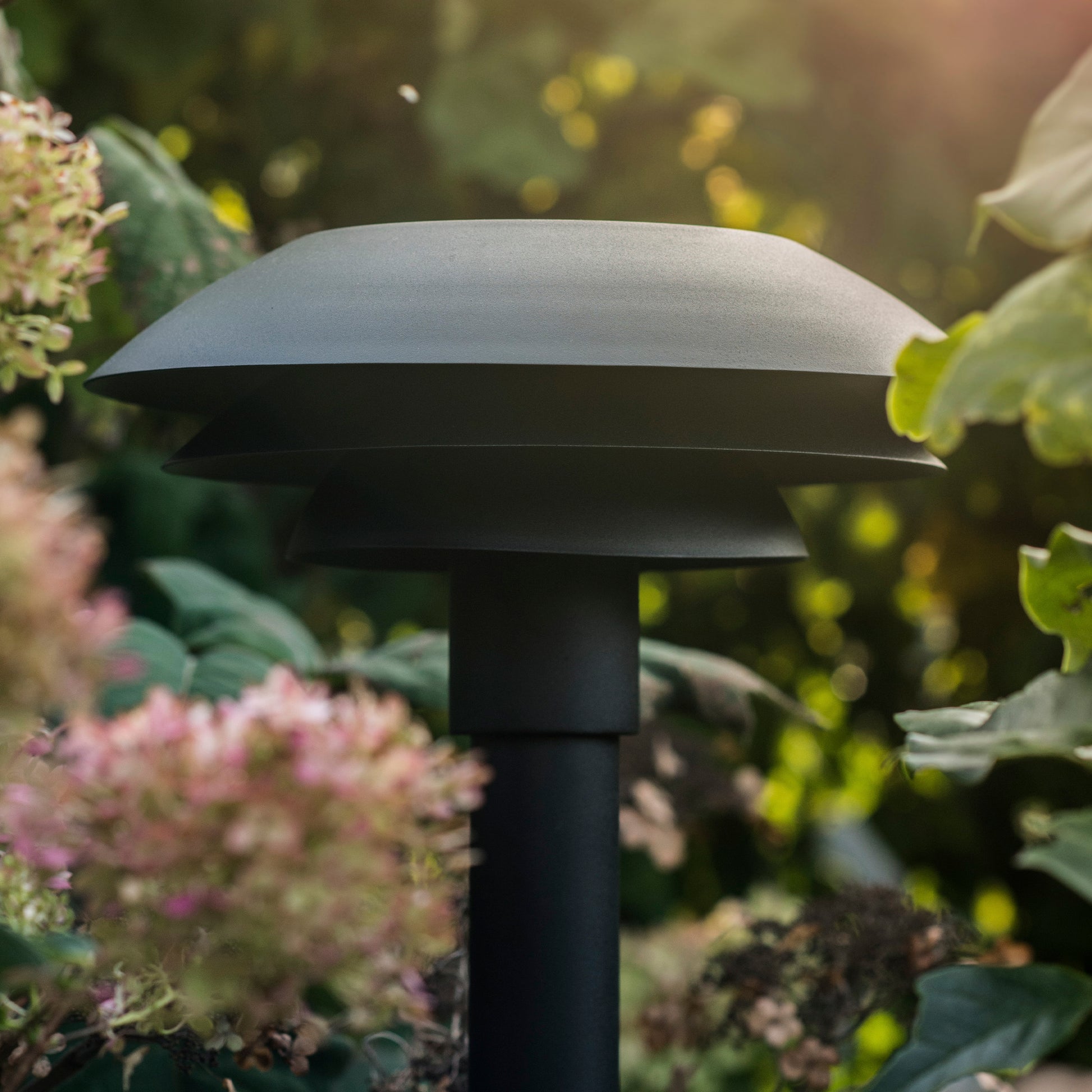 DL31 sort udendørs bedlampe