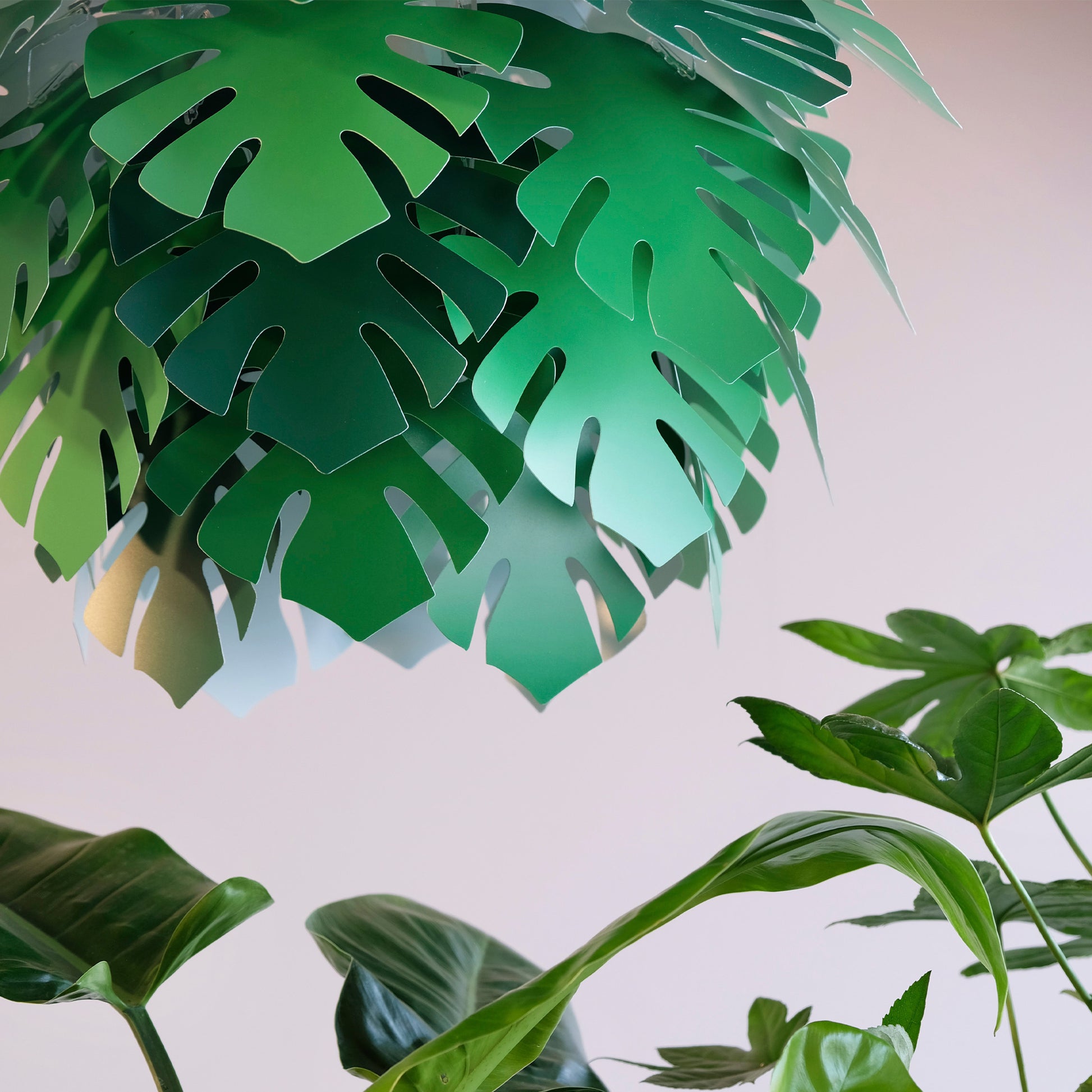 Illumin Philo Ø45 grøn pendel