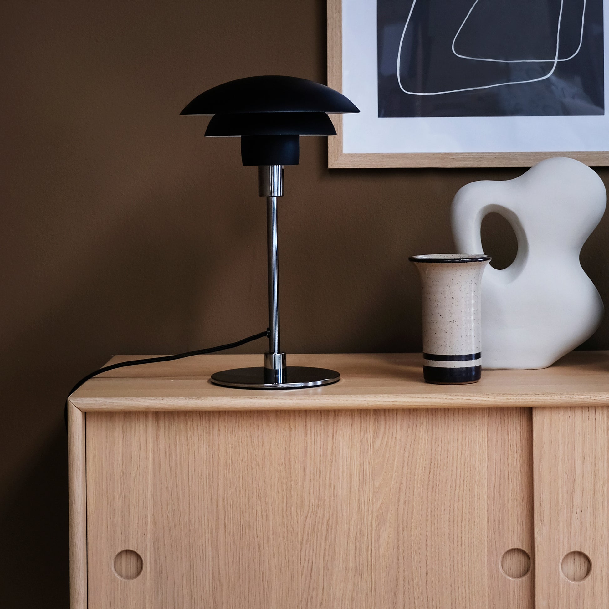 Morph Ø21 sort bordlampe