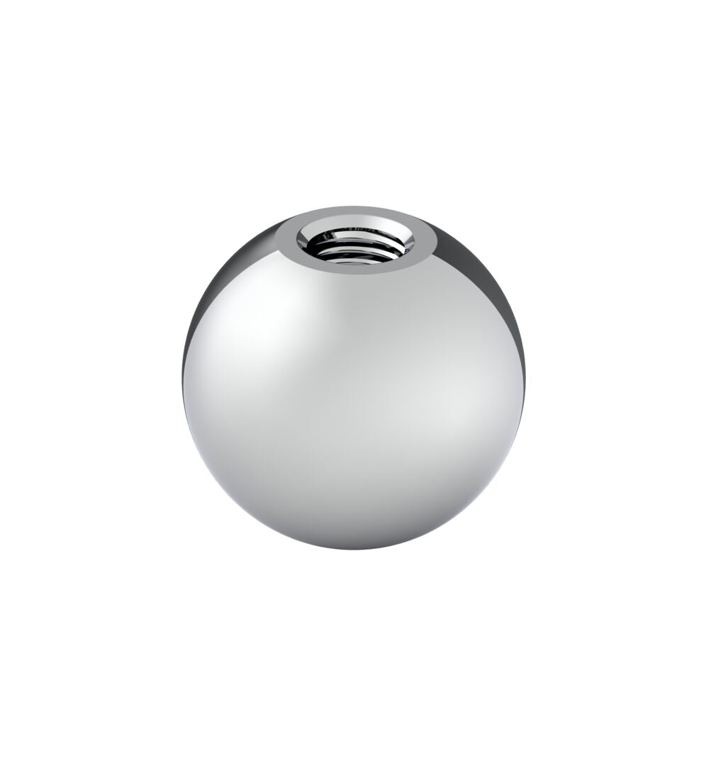 Panthella bordlampe 320 kuglemøtrik krom