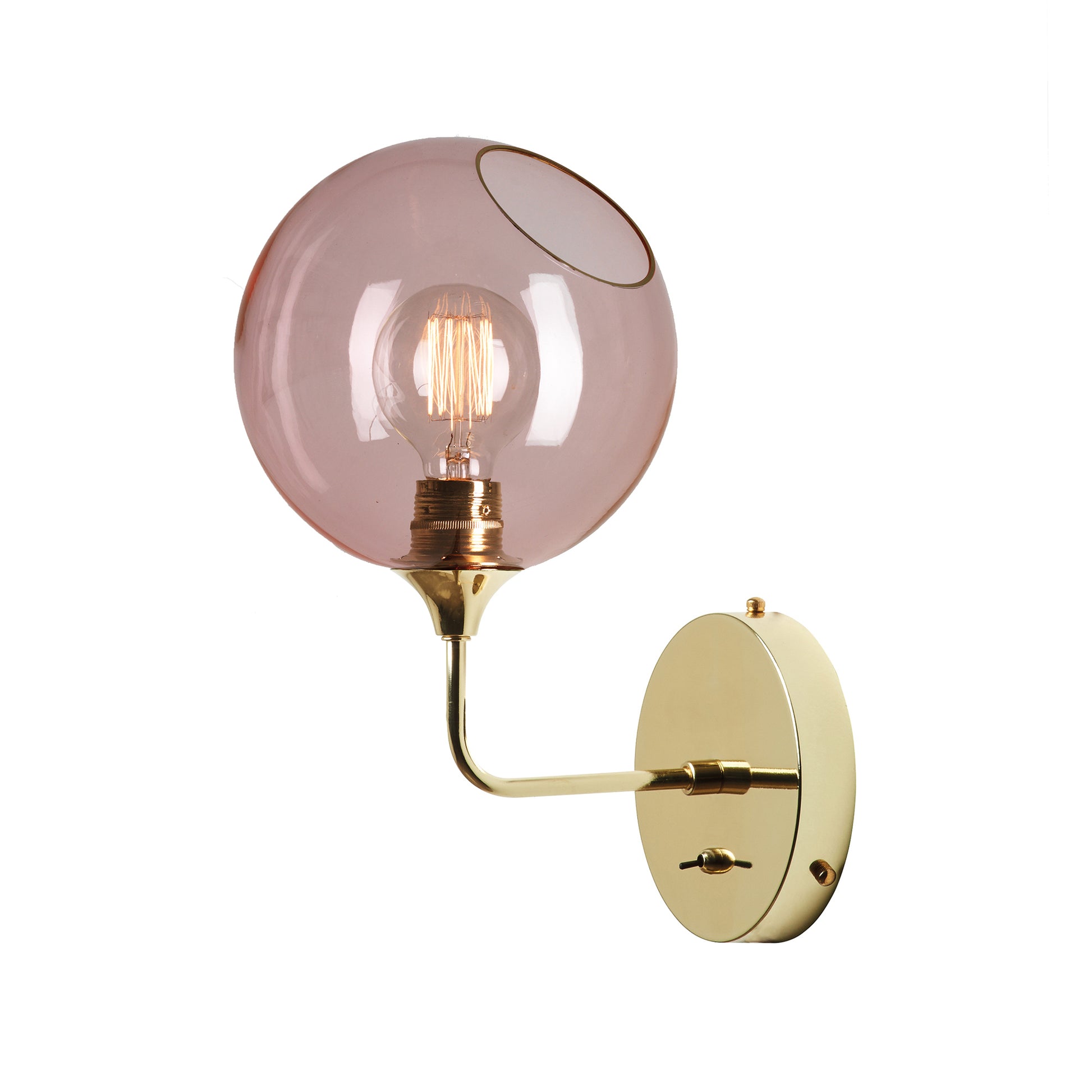 Ballroom H37 rose/gold væglampe