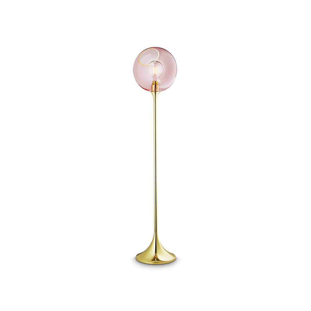 Ballroom rose/gold gulvlampe